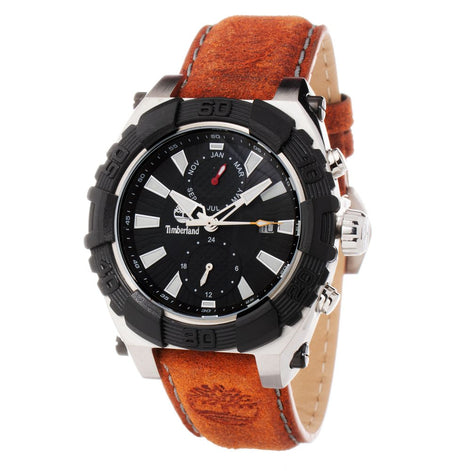 Timberland Brown Leather Sport Watch Timberland