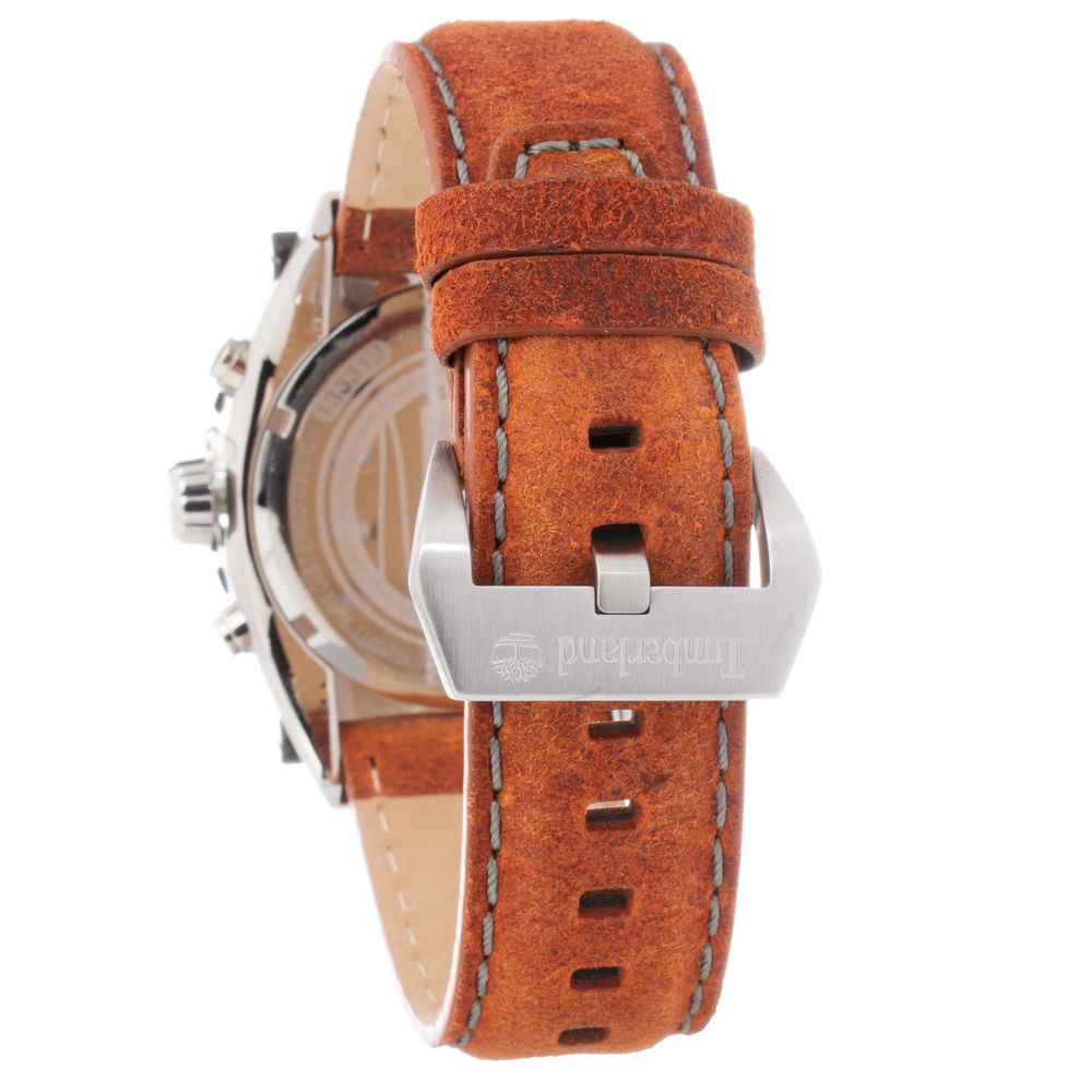 Timberland Brown Leather Sport Watch Timberland