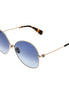 Max Mara Gold Metal Sunglasses Max Mara