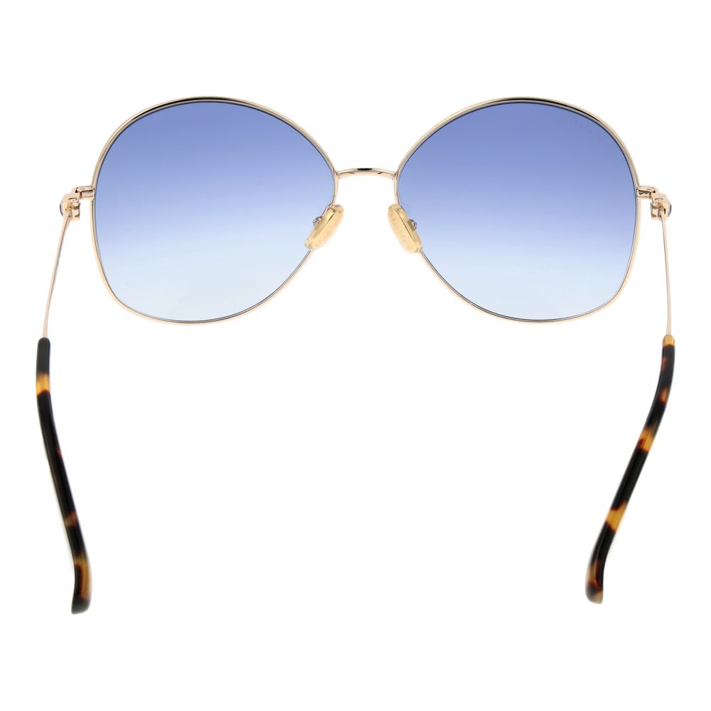 Max Mara Gold Metal Sunglasses Max Mara