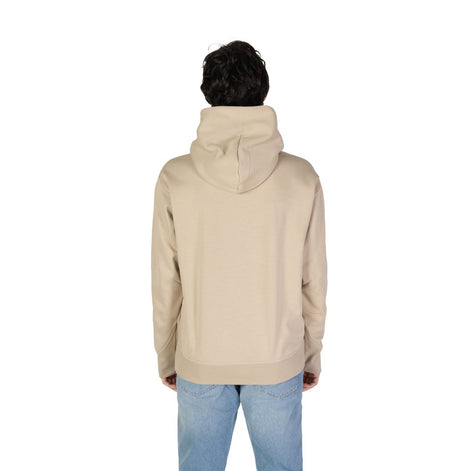 New Balance Beige Recycled Polyester Hoodie New Balance