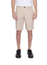 Armani Exchange Beige Cotton Bermuda Shorts Armani Exchange