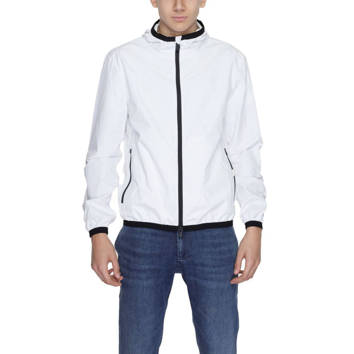 Suns White Polyester Shell Jacket Suns