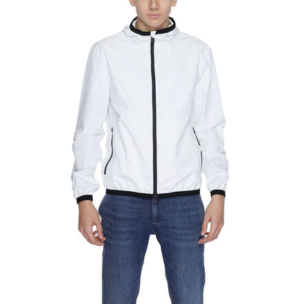 Suns White Polyester Shell Jacket Suns