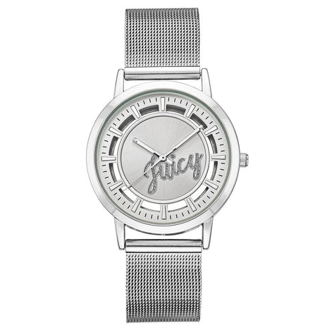 Juicy Couture Silver Stainless Steel Dress Watch Juicy Couture