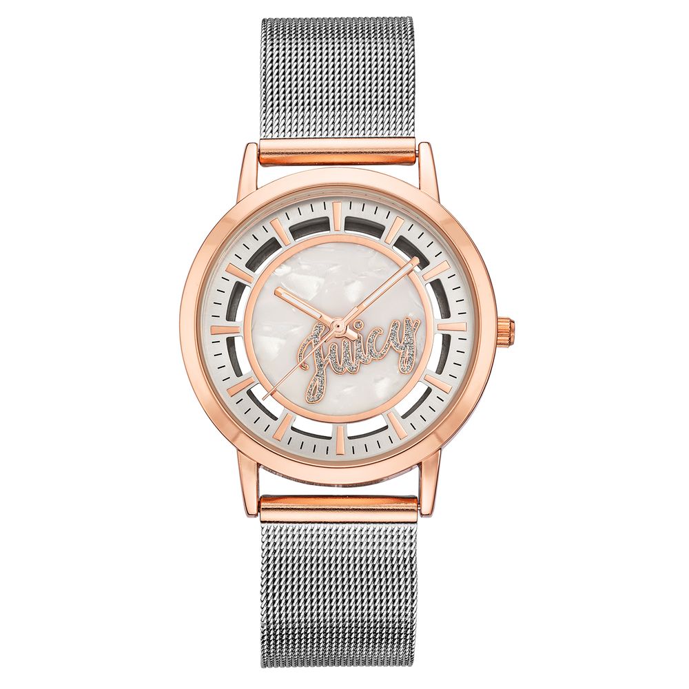 Juicy Couture Silver Stainless Steel Dress Watch Juicy Couture