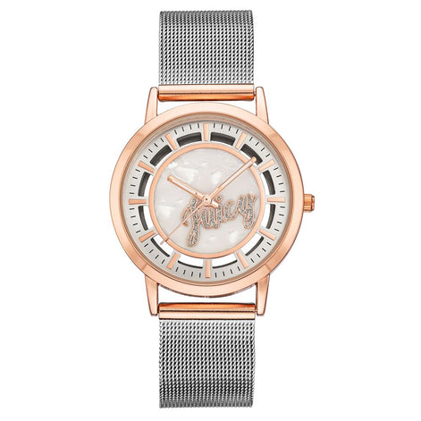 Juicy Couture Silver Stainless Steel Dress Watch Juicy Couture