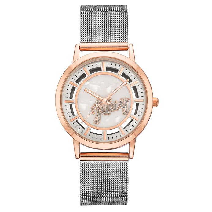 Juicy Couture Silver Stainless Steel Dress Watch Juicy Couture