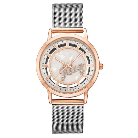 Juicy Couture Silver Stainless Steel Dress Watch Juicy Couture