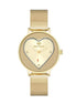 Juicy Couture Gold Stainless Steel Dress Watch Juicy Couture