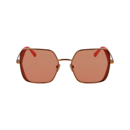 Karl Lagerfeld Orange Metal Sunglasses Karl Lagerfeld