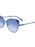Karl Lagerfeld Blue Metal Sunglasses Karl Lagerfeld