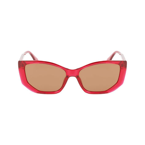 Karl Lagerfeld Red Injected Sunglasses Karl Lagerfeld