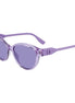 Karl Lagerfeld Purple Injected Sunglasses Karl Lagerfeld
