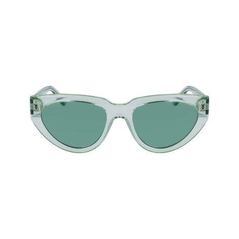 Karl Lagerfeld Green Injected Sunglasses Karl Lagerfeld