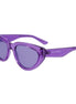 Karl Lagerfeld Purple Injected Sunglasses Karl Lagerfeld