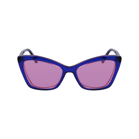 Karl Lagerfeld Blue Acetate Sunglasses Karl Lagerfeld
