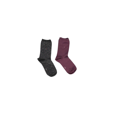 Tommy Hilfiger Black Cotton Socks Tommy Hilfiger