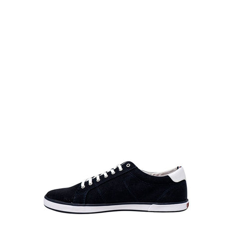 Tommy Hilfiger Blue Cotton Low Top Sneakers Tommy Hilfiger