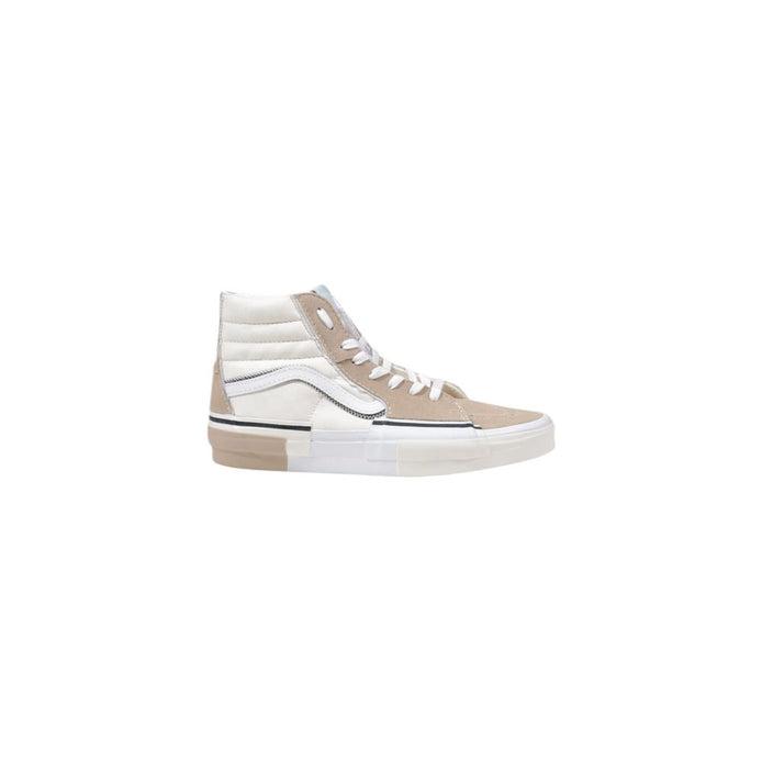 Vans Beige Leather High Top Sneakers Vans