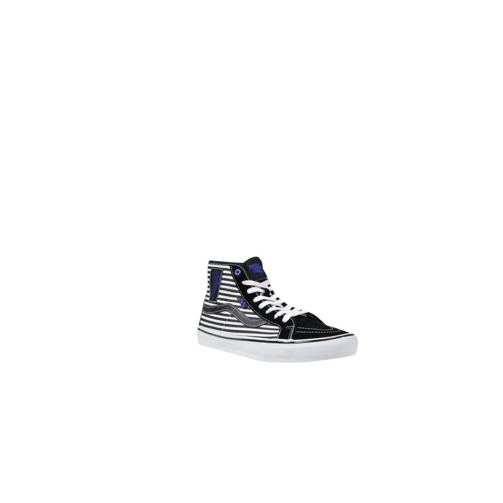 Vans Black And White Leather High Top Sneakers Vans