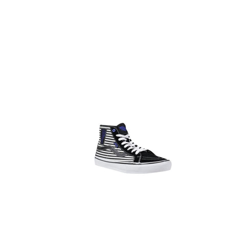 Vans Black And White Leather High Top Sneakers Vans