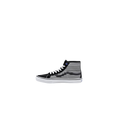 Vans Black And White Leather High Top Sneakers Vans
