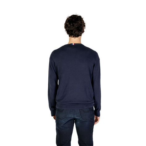 U.S. POLO ASSN. Blue Cotton Cashmere Sweater U.S. POLO ASSN.