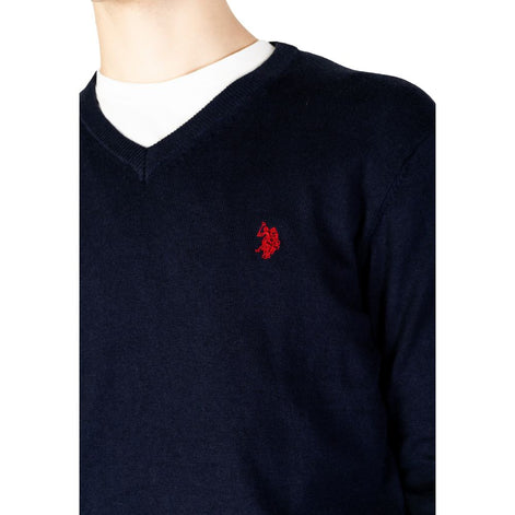U.S. POLO ASSN. Blue Cotton Cashmere Sweater U.S. POLO ASSN.