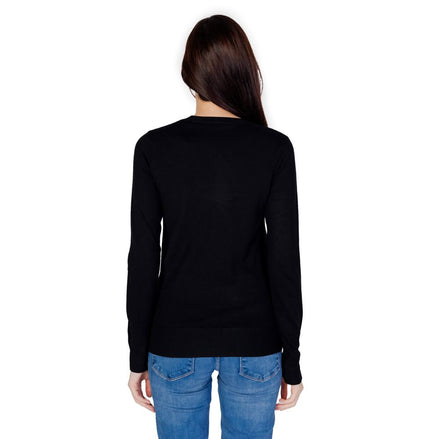 Guess Black Cotton Sweatshirt Guess