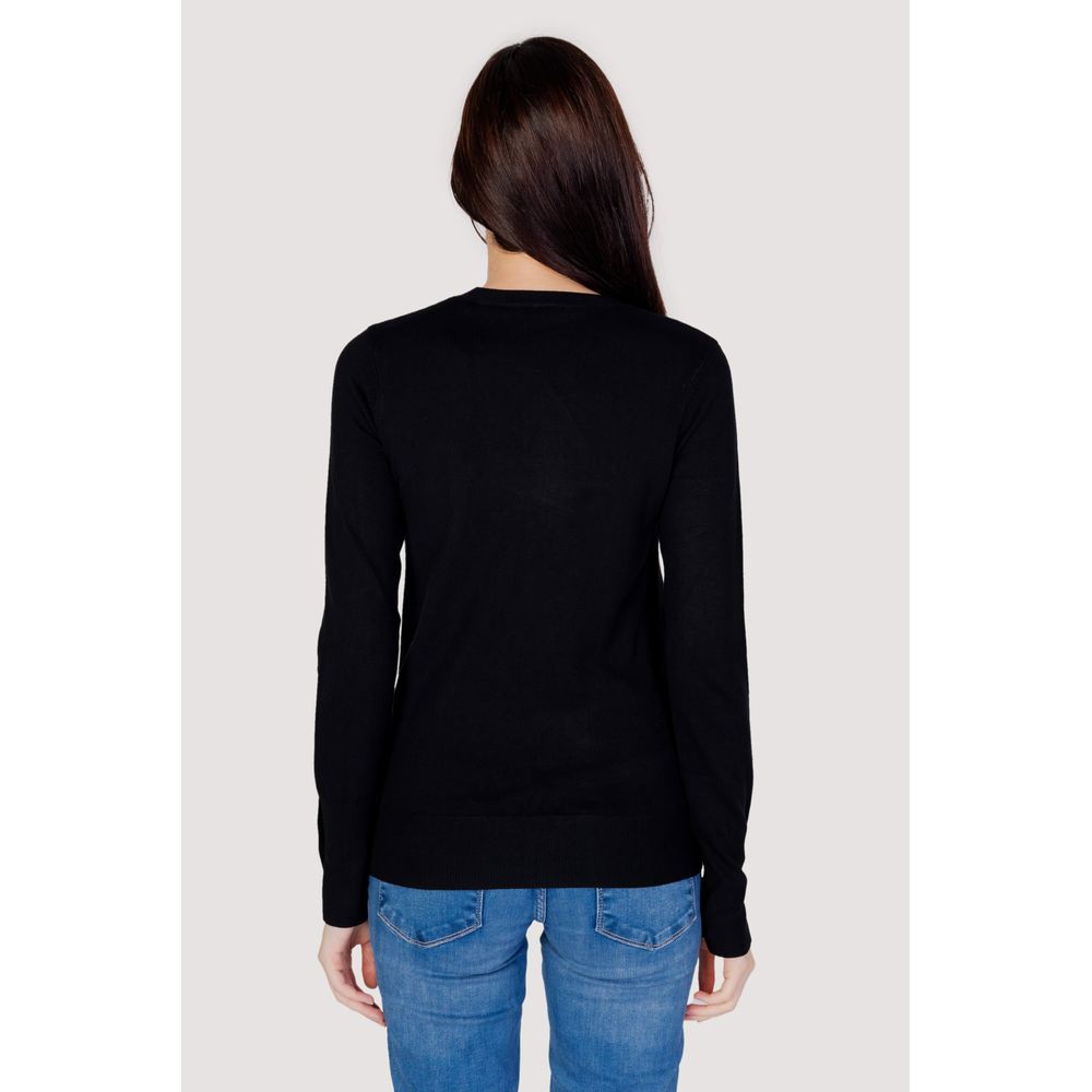 Guess Black Cotton Sweatshirt Guess