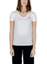 Guess White Cotton T-Shirt Guess