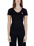Guess Black Cotton T-Shirt Guess