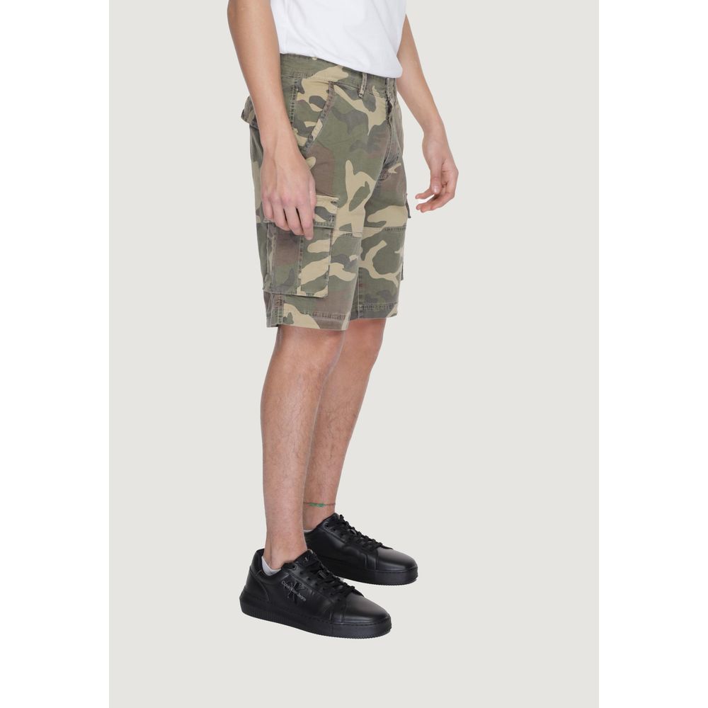 U.S. POLO ASSN. Beige Cotton Bermuda Shorts U.S. POLO ASSN.