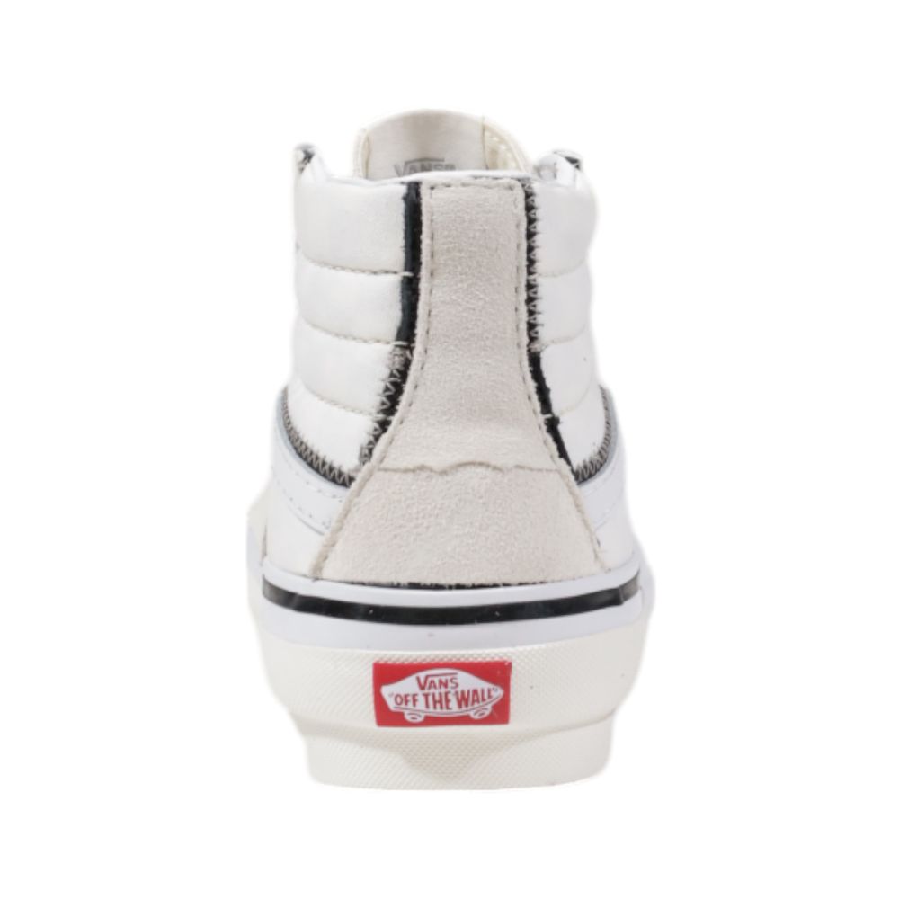 Vans Beige Leather High Top Sneakers Vans