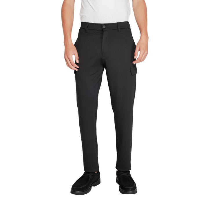 Calvin Klein Black Recycled Polyester Joggers (Workout Pants) Calvin Klein