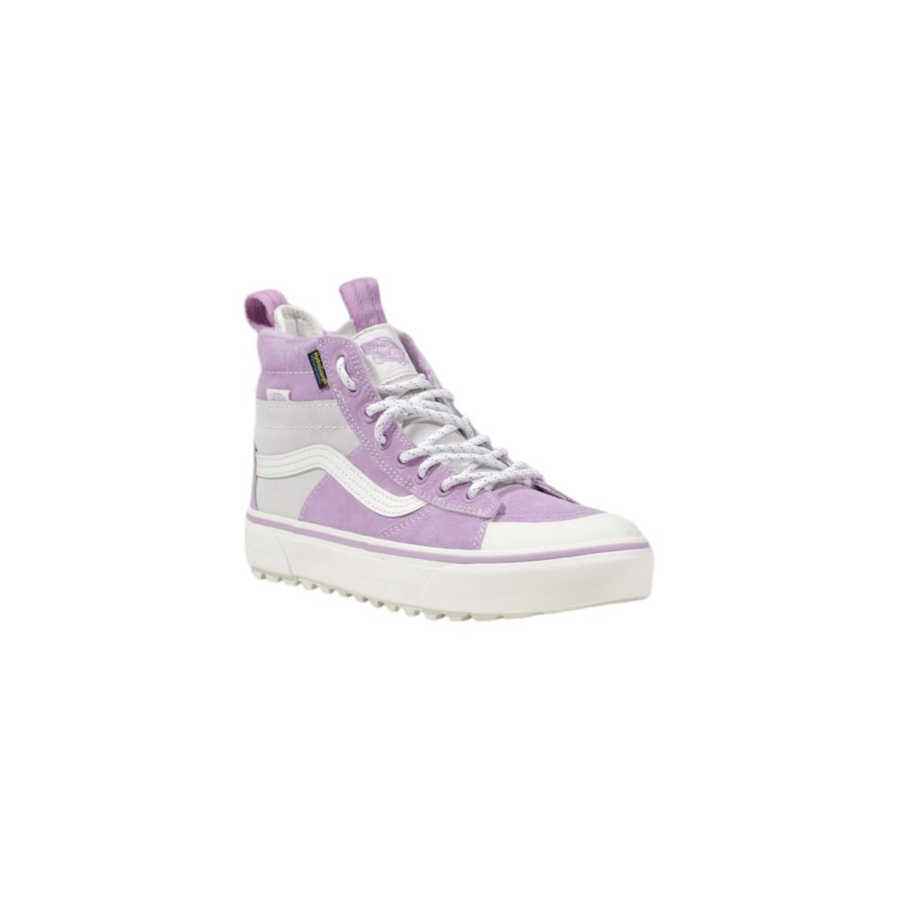Vans Purple Leather High Top Sneakers Vans