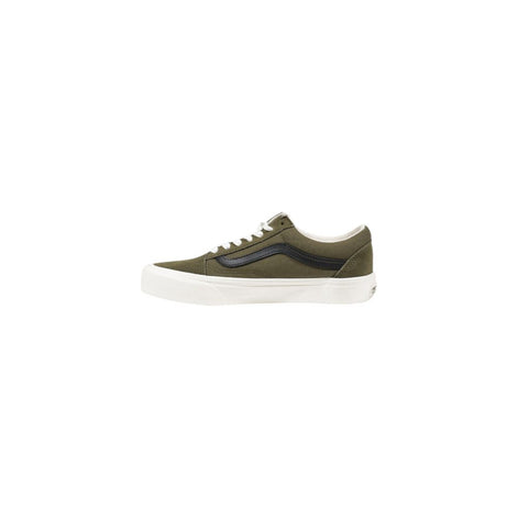 Vans Green Leather Low Top Sneakers Vans