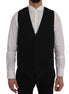 Dolce & Gabbana Black STAFF Cotton Vest Dolce & Gabbana