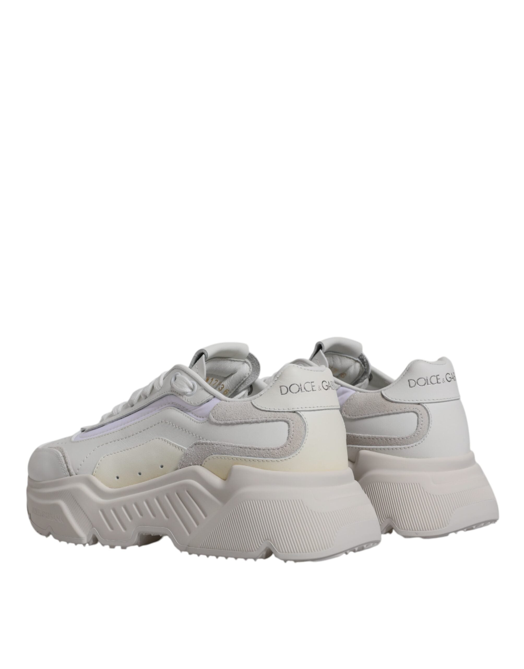 Dolce & Gabbana White Daymaster Low Top Sneakers Shoes Dolce & Gabbana
