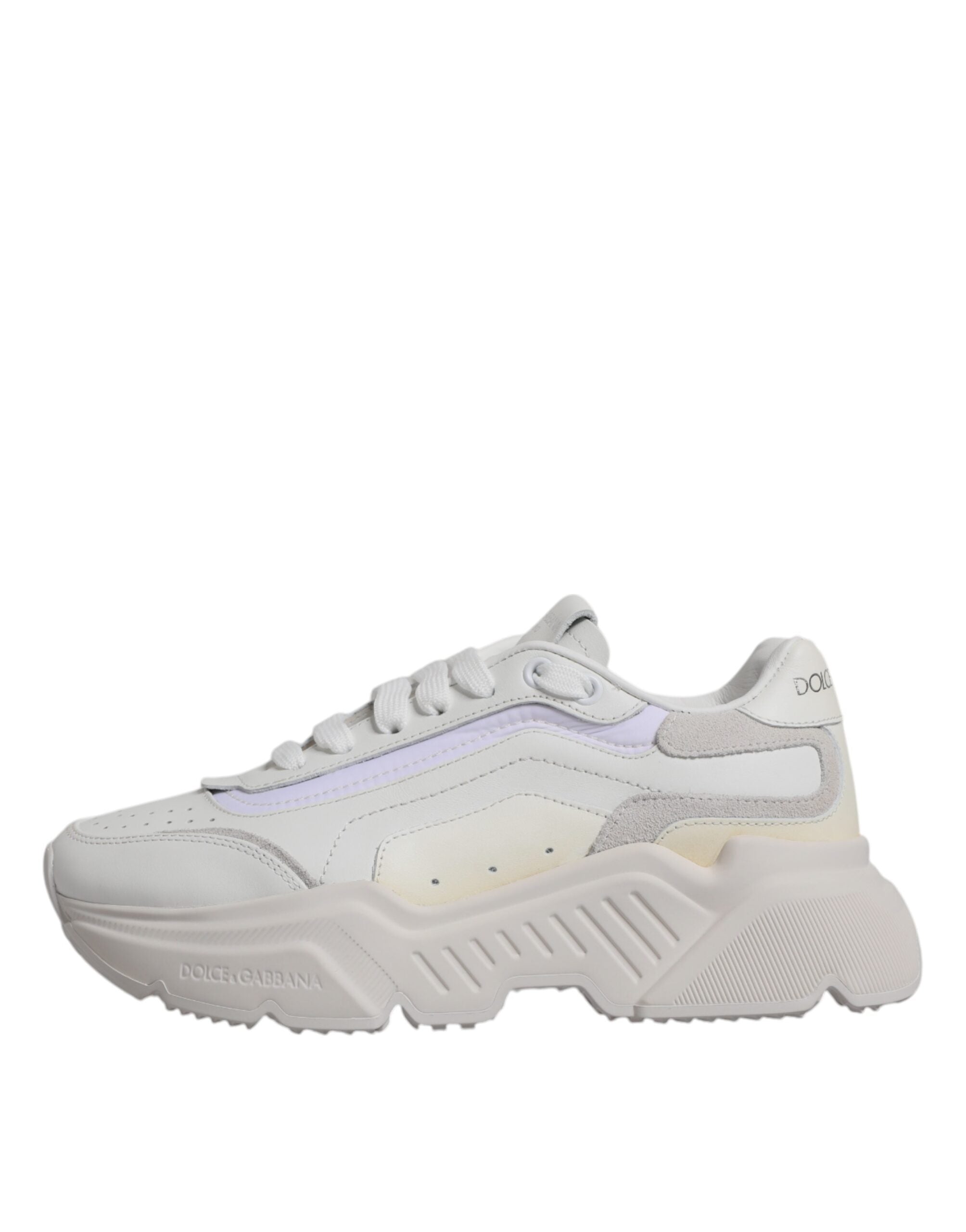 Dolce & Gabbana White Daymaster Low Top Sneakers Shoes Dolce & Gabbana