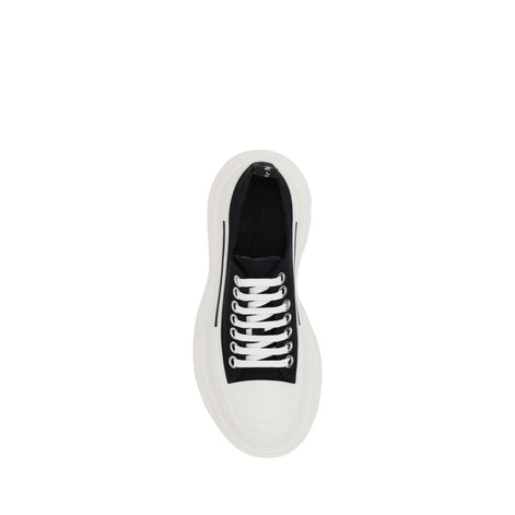 Alexander McQueen Black Rubber Chunky Sneakers Alexander McQueen