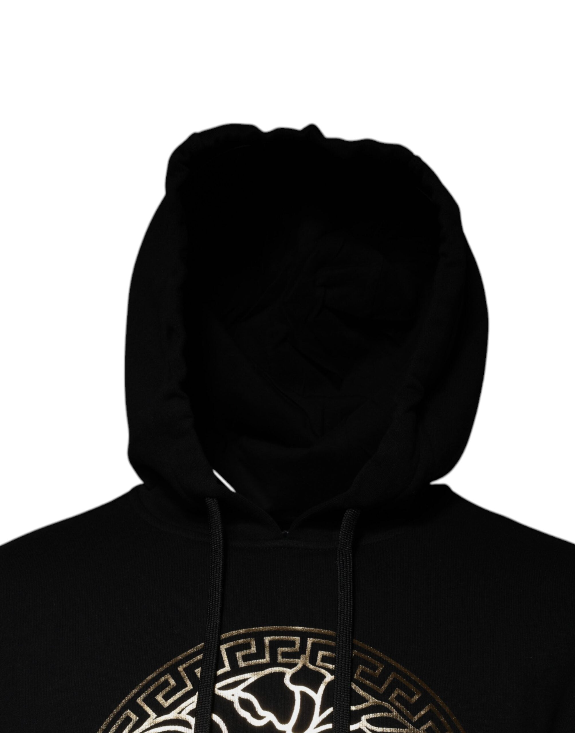 Versace Black Medusa Cotton Hoodie Pullover Sweatshirt Sweater Versace