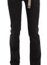 Dolce & Gabbana Black Slim Fit Cotton Jeans D&G Pants Dolce & Gabbana