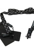 Dolce & Gabbana Black Silk Circles Men Necktie Bow Tie Dolce & Gabbana