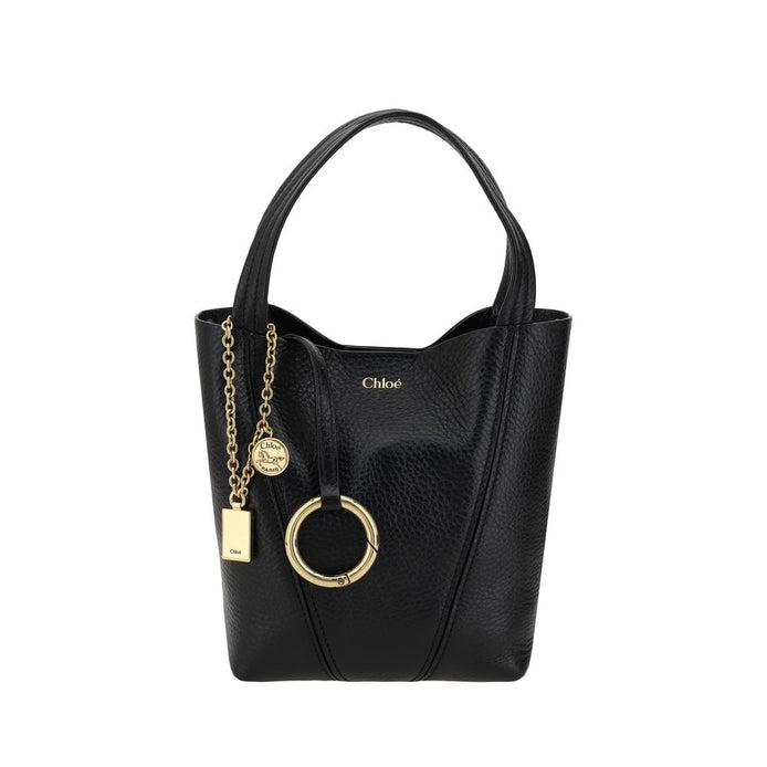 Chloé Black Calf Leather Bos Taurus Shoulder Bag Chloé