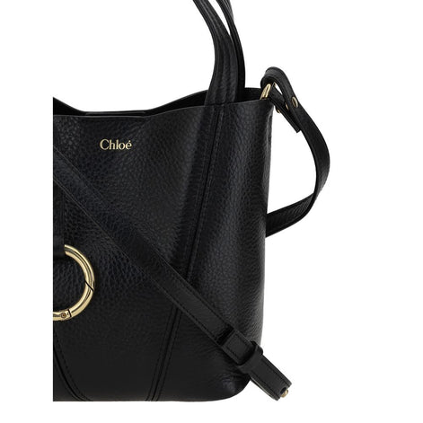 Chloé Black Calf Leather Bos Taurus Shoulder Bag Chloé