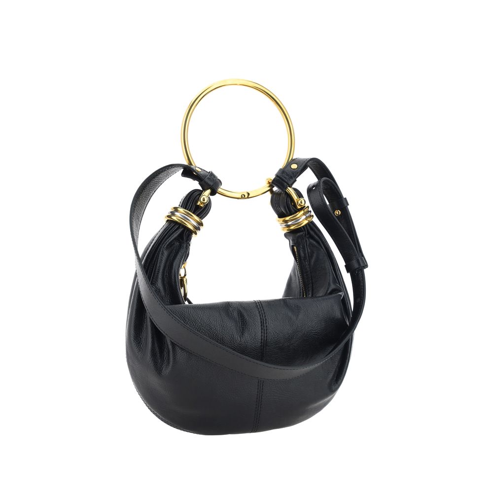 Chloé Black Calf Leather Bos Taurus Handbag Chloé
