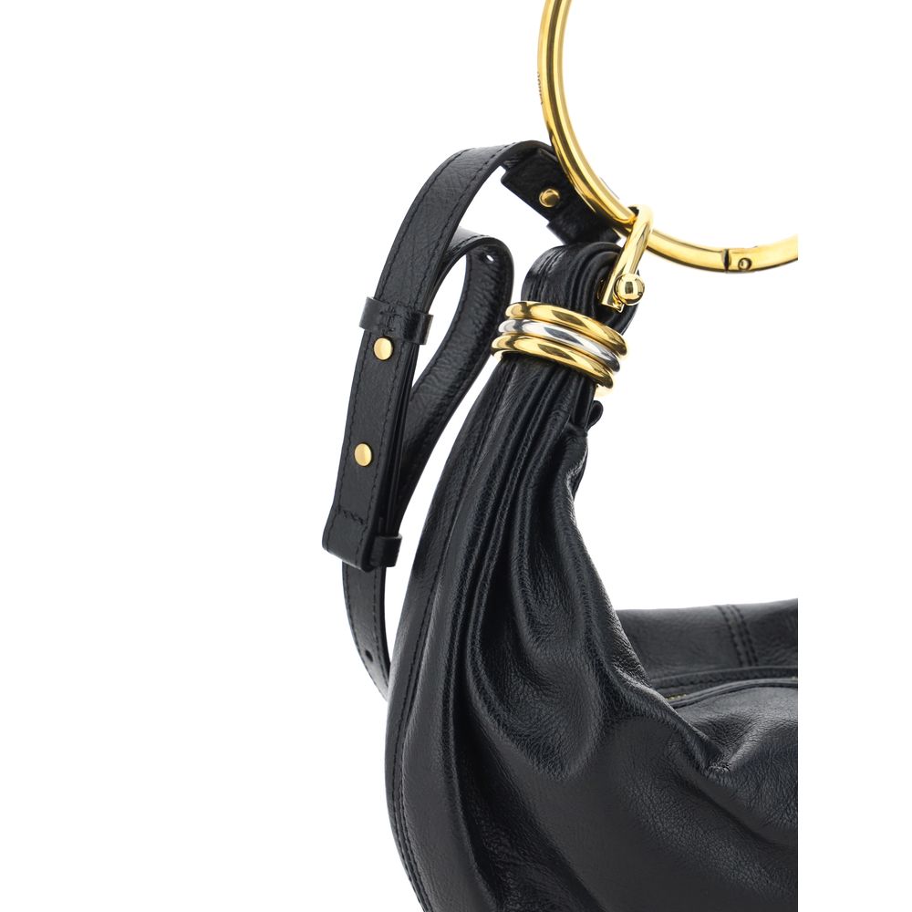 Chloé Black Calf Leather Bos Taurus Handbag Chloé