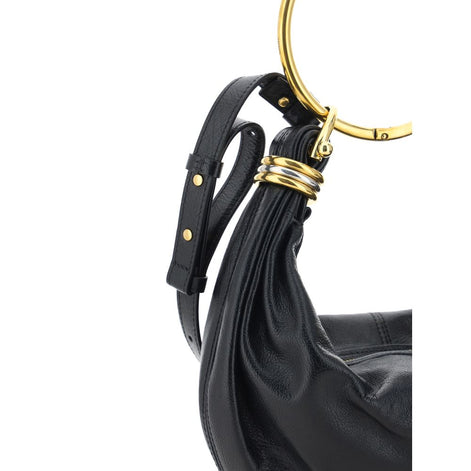 Chloé Black Calf Leather Bos Taurus Handbag Chloé